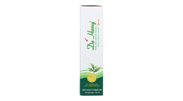 Dung dịch vệ sinh phụ nữ Dạ Hương trà xanh khử mùi chai 100ml - Hình ảnh 4