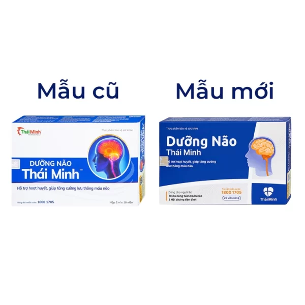 Viên uống Dưỡng Não Thái Minh hỗ trợ hoạt huyết, tăng cường lưu thông máu não (2 vỉ x 10 viên) - Hình ảnh 3