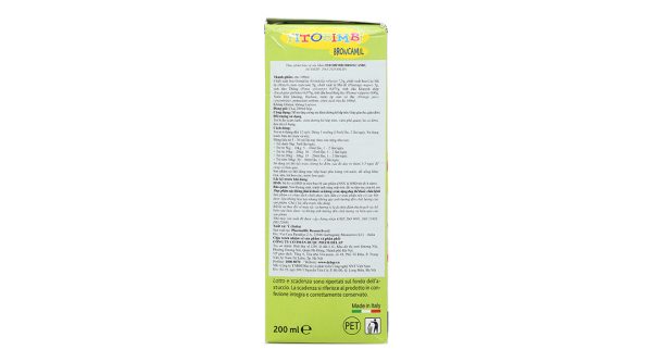 Fitobimbi Broncamil chai 200ml - Hình ảnh 4