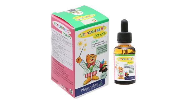Fitobimbi D3+K2 chai 30ml
