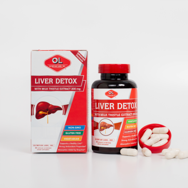 Olympian Labs Liver Detox 60 viên - Viên uống bổ gan