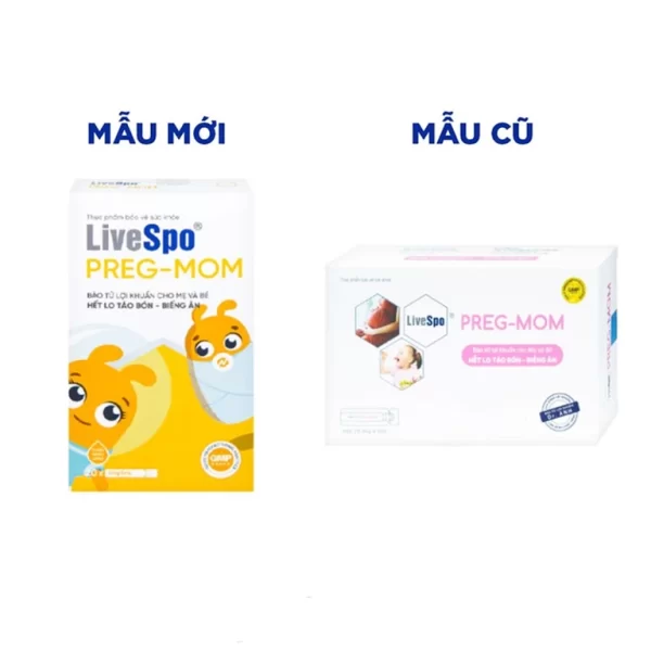 Bào tử lợi khuẩn LiveSpo PREG-MOM bổ sung lợi khuẩn đường ruột (20 ống x 5ml) - Hình ảnh 4