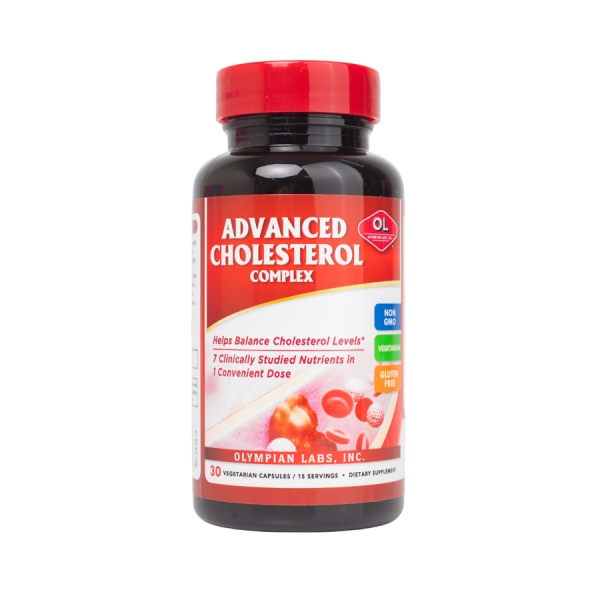 Olympian Labs Advanced Cholesterol Complex 30 viên - Viên uống cân bằng cholesterol, giảm mỡ máu