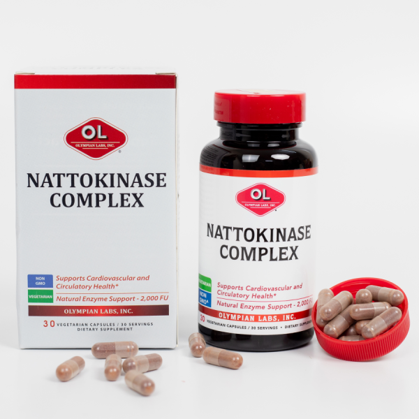 Olympian Labs Nattokinase Complex - Hỗ trợ điều trị tai biến mạch máu não