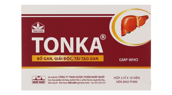 Thuốc bổ gan Nhất Nhất Tonka, Hộp 20 viên - Hình ảnh 3