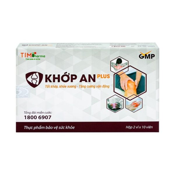 Viên uống Khớp An Plus hoạt huyết, mạnh gân xương (2 vỉ x 10 viên)